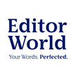 Editor World: Writing, Editing, & Proofreading Services Logo