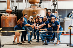 Ribbon Cutting for Milam & Greene Whiskey Distillery Expansion 