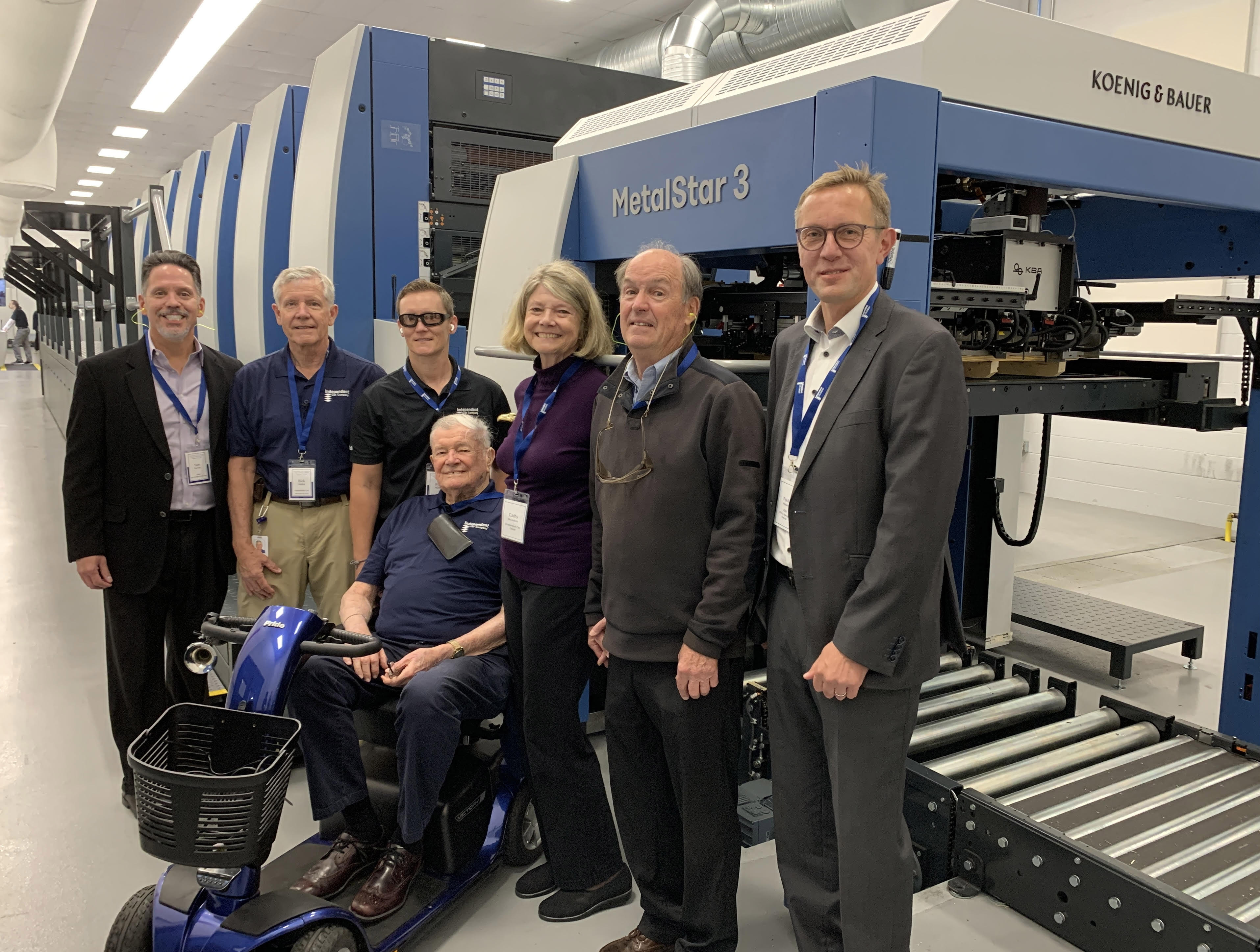 Independent Can Company is the only company in the Western Hemisphere operating the latest MetalStar 3, a nine-color printing line by Koenig & Bauer.