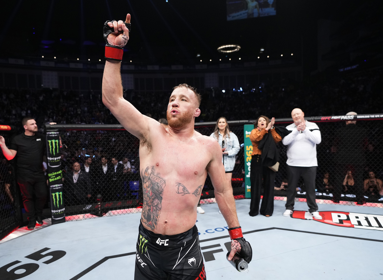 Monster Energy’s Justin Gaethje Defeats Rafael Fiziev at UFC 286 in London