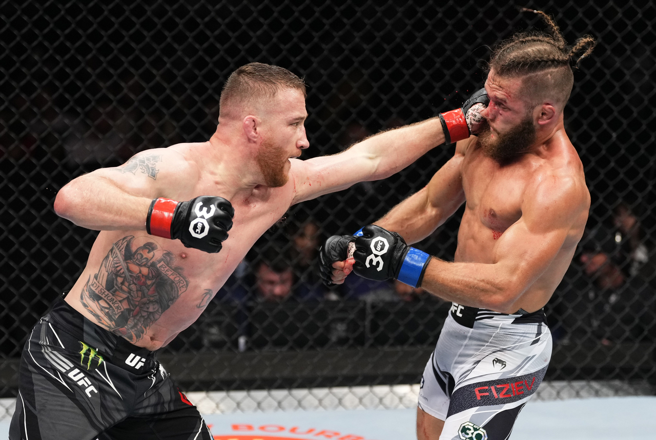 Monster Energy’s Justin Gaethje Defeats Rafael Fiziev at UFC 286 in London