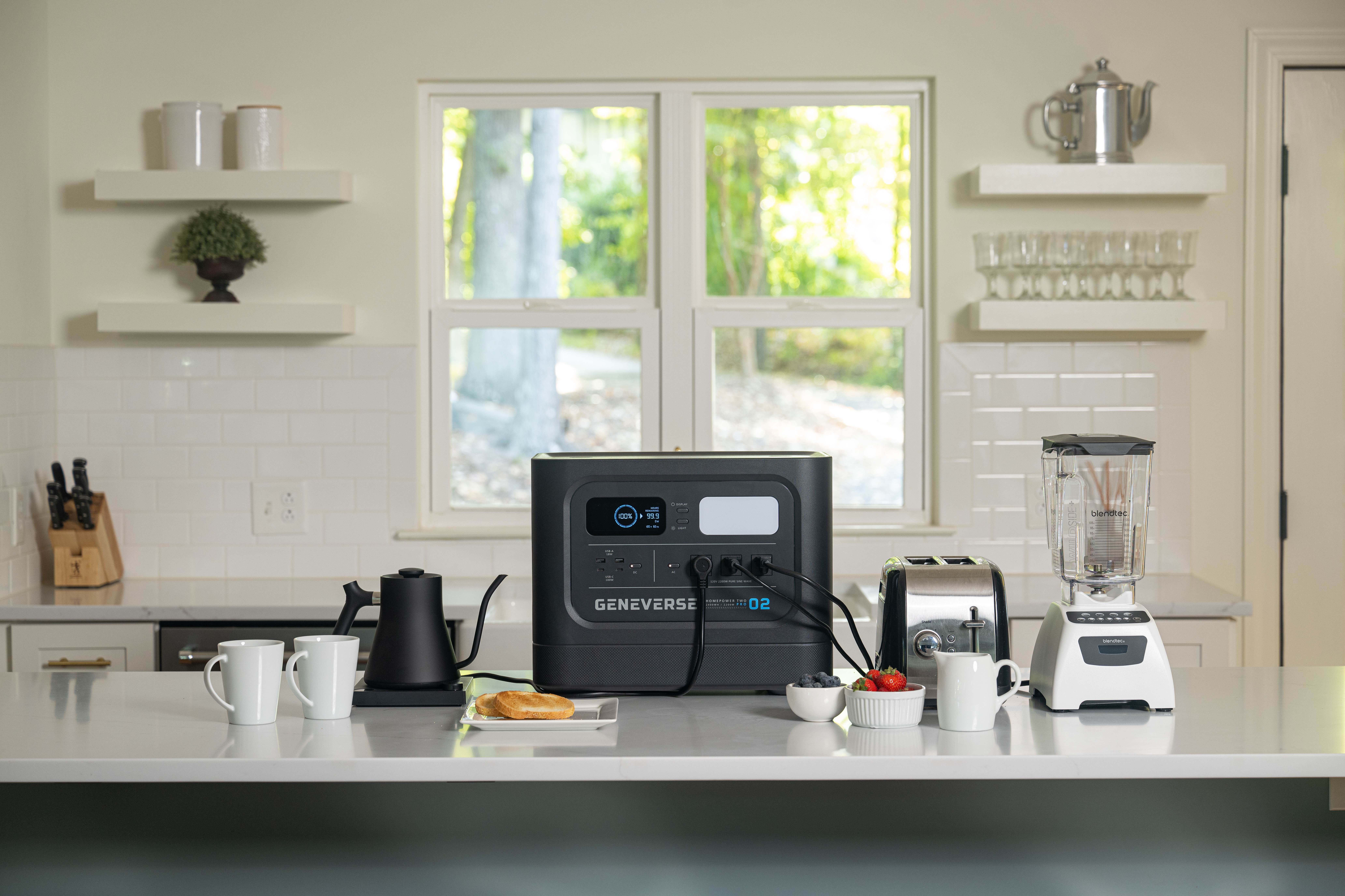 Kitchen with the Geneverse HomePower PRO Series