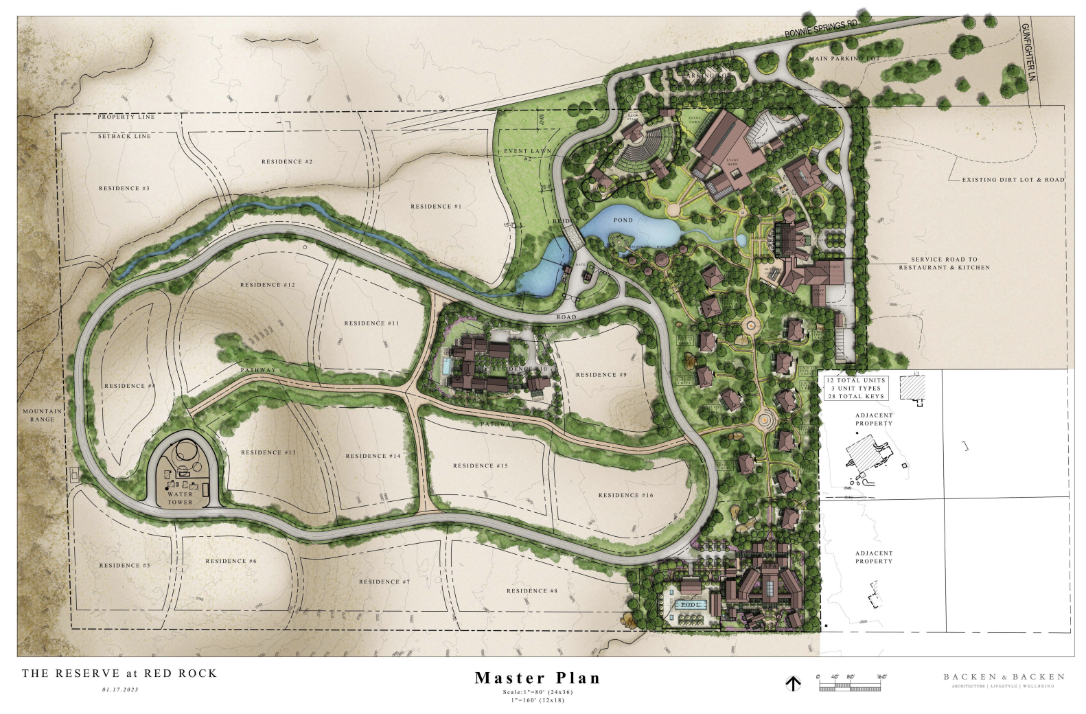 The Reserve at Red Rock Canyon Master Site Plan
