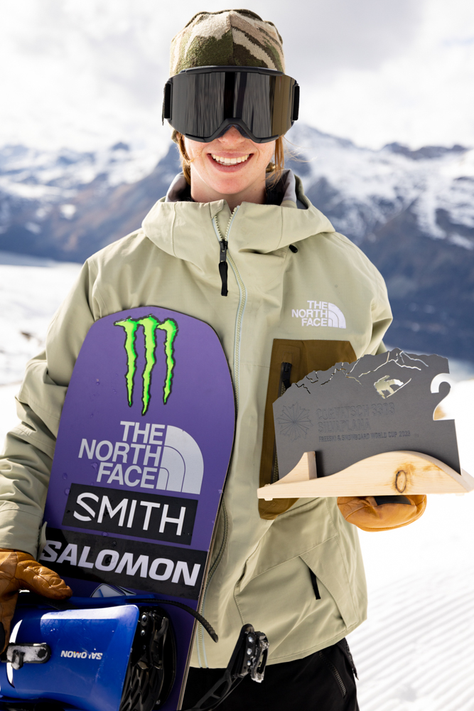Monster Energy's Tess Coady Earns Second Place in Women’s Snowboard Slopestyle at the FIS World Cup in Silvaplana, Switzerland