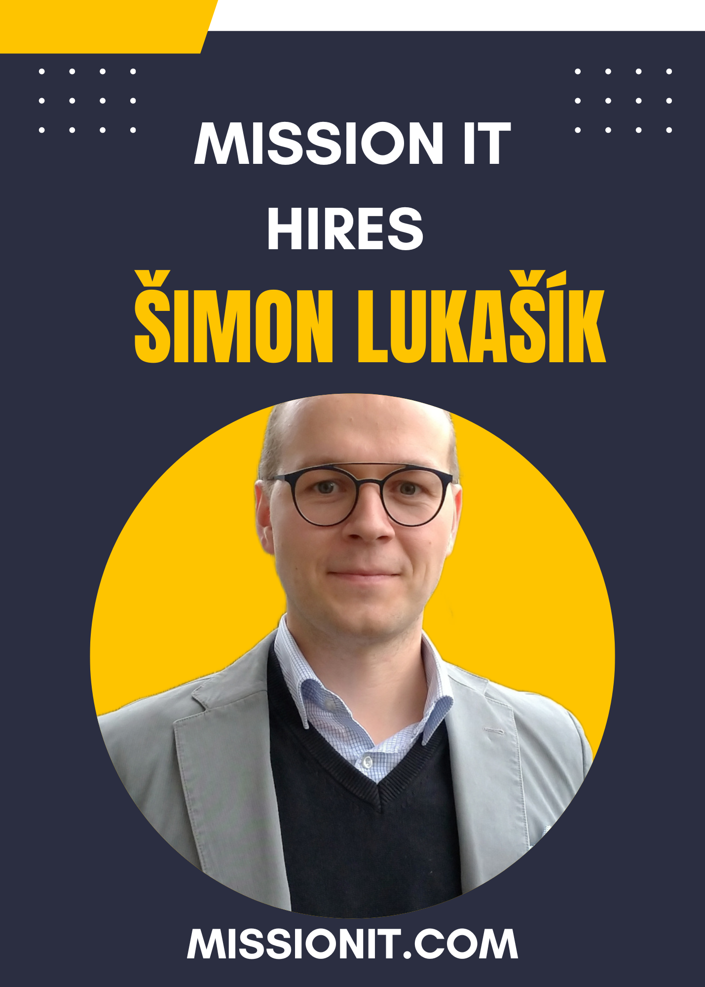 Mission IT Opens European Operations, Hires Industry Technologist Šimon Lukašík