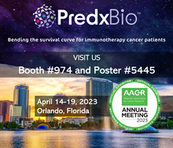 PredxBio is Showcasing at AACR 2023