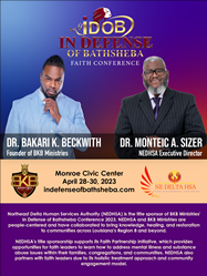 Northeast Delta HSA title sponsors Faith-Based Conference, "In Defense of Bathsheba," as part of Faith Partnership Initiative