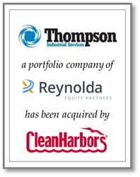 Thumb image for BlackArch Partners Advises on the Sale of Thompson Industrial Services to Clean Harbors
