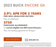 Carl Black Orlando Offers 3.9% APR and a $750 Purchase Allowance on the 2023 Buick Encore GX for Well-Qualified Buyers