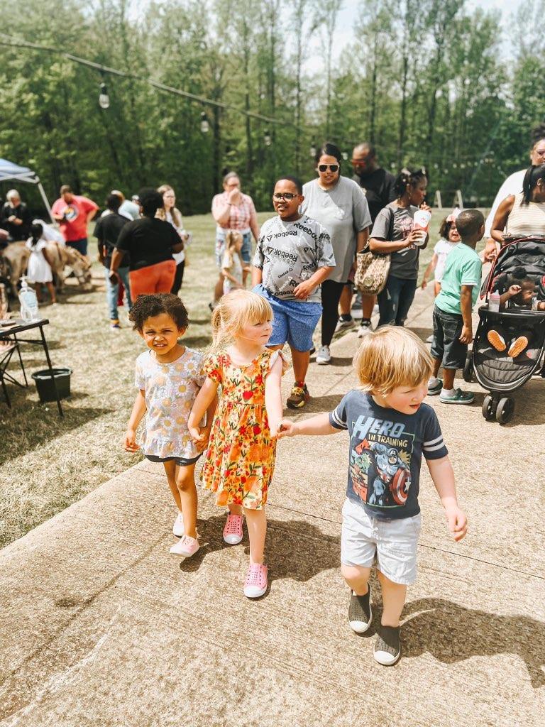 Old Country Store and Casey Jones Village hosts exotic animals petting zoo.