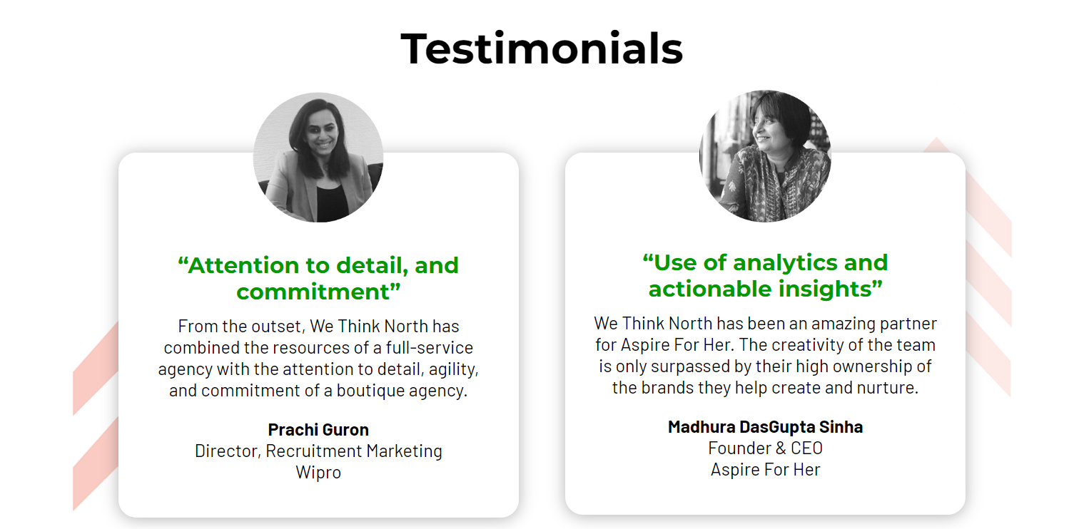 Success Stories of We Think North