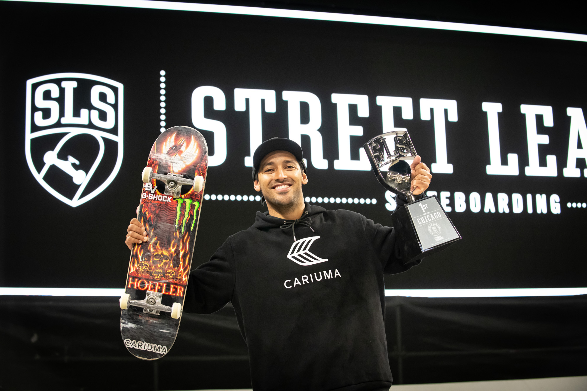 Monster Energy’s Kelvin Hoefler Wins SLS Chicago 2023 Men's Street Skateboarding Competition