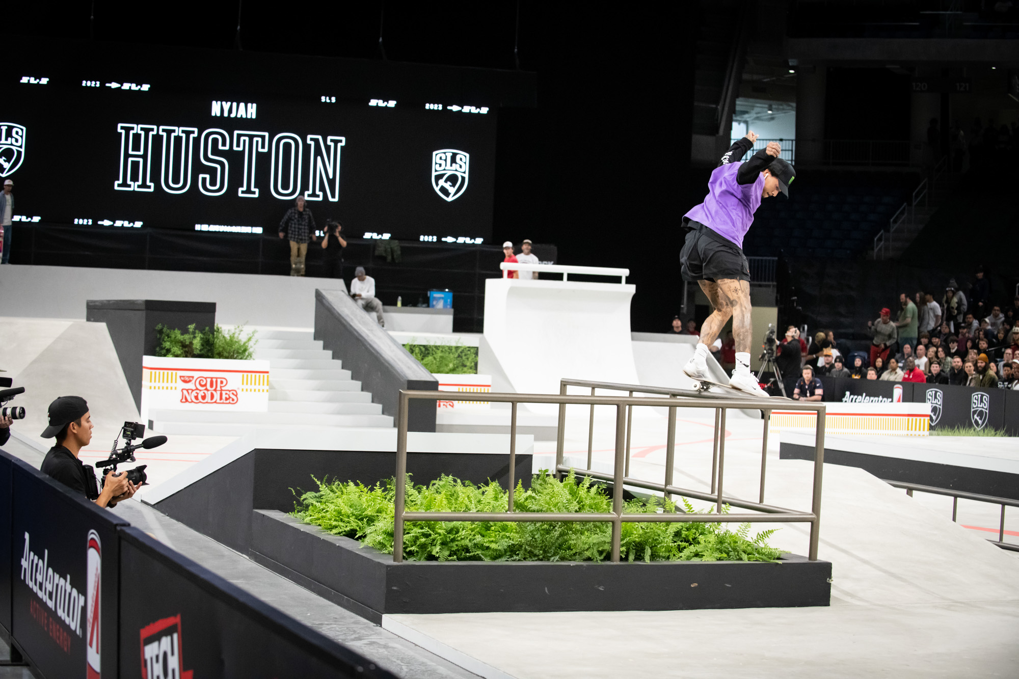 Monster Energy’s Nyjah Huston Takes Third Place at SLS Chicago 2023 Street Skateboarding Competition