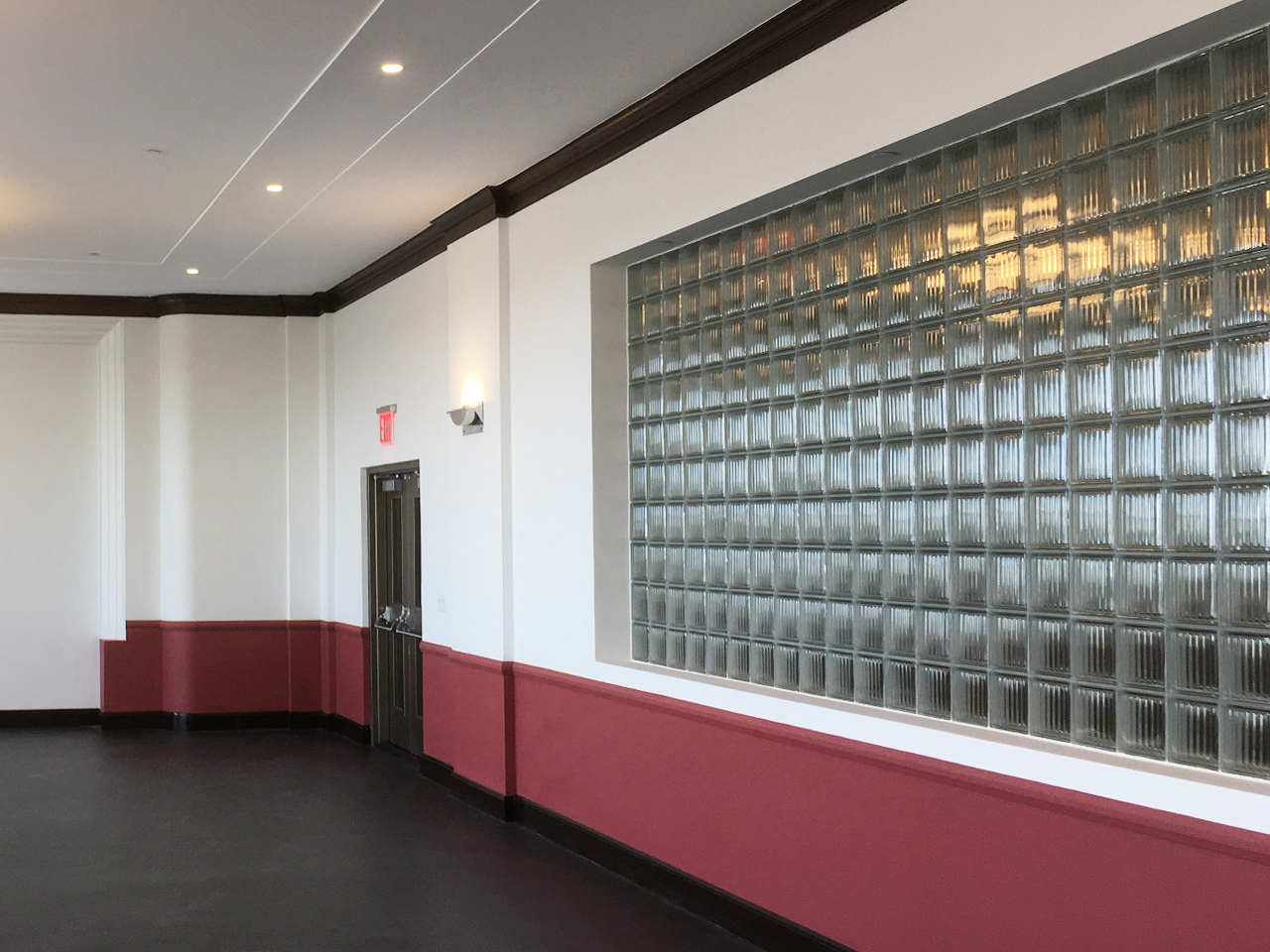 Auditorium with Glass Wall