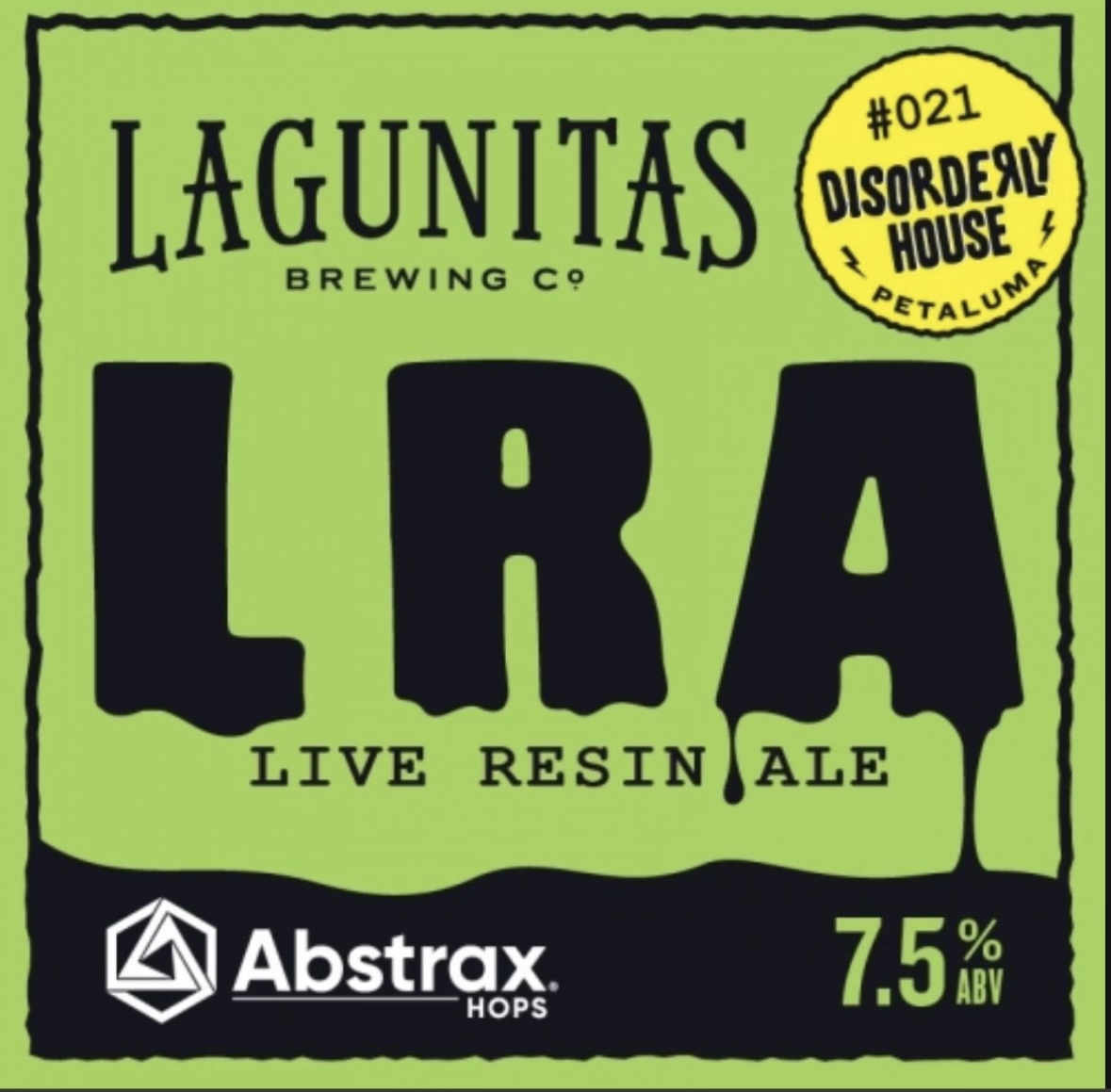 ABSTRAX - Lagunitas Live Resin Ale (LRA)