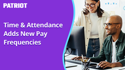 Time & Attendance adds new pay frequencies