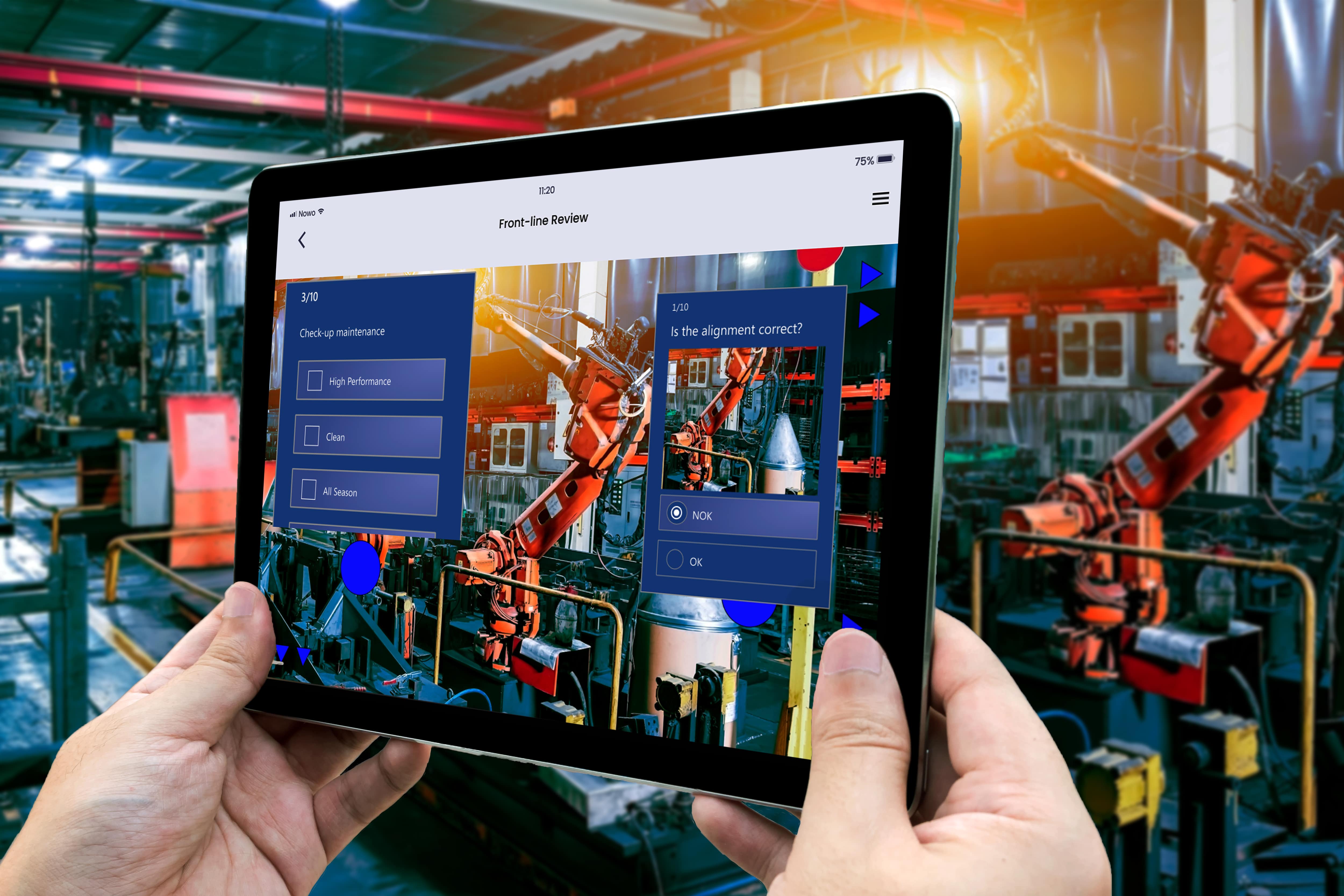 Revolutionize your shop floor operations with Glartek's Augmented & Connected Worker platform.
