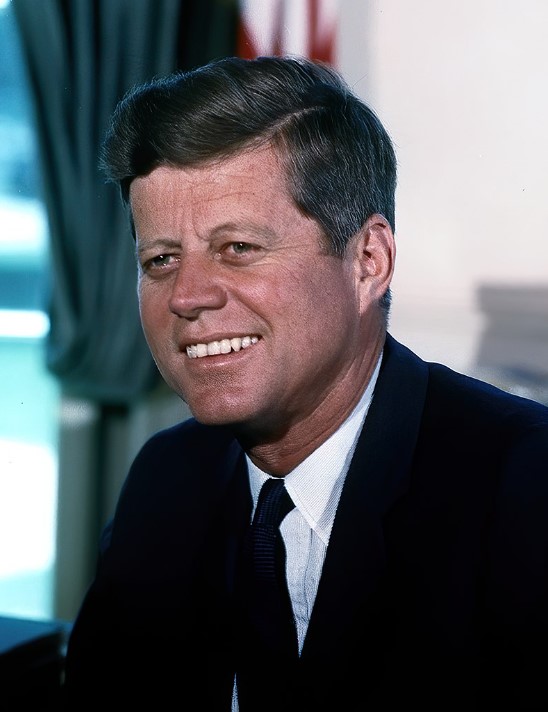 Photo courtesy of Alcatraz East Crime Museum: JFK Presidential Portrait