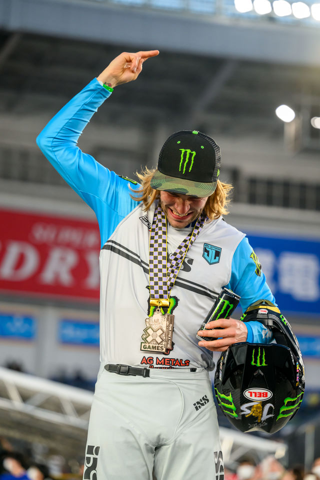Monster Energy's Julien Vanstippen Will Compete in Moto X Best Trick at X Games Chiba 2023