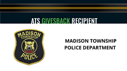 All Traffic Solutions Donates Radar Speed Sign to Madison Township Police Department