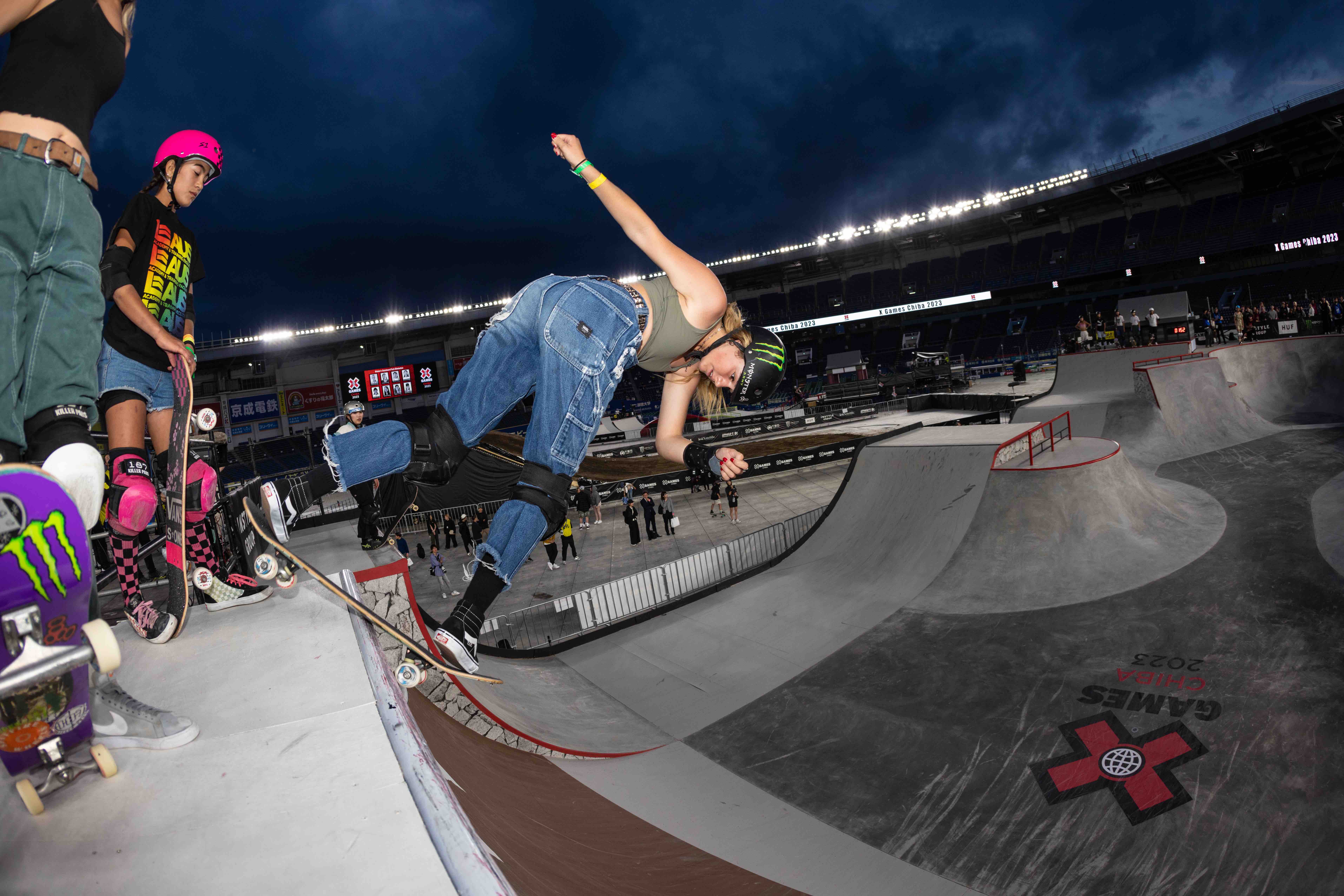 Monster Army's Ruby Lilley Takes Silver in Women's Skateboard Park at X Games Chiba 2023