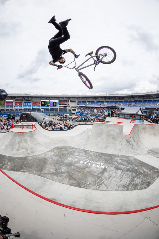 Monster Energy's Daniel Sandoval Earns Silver in BMX Park Best Trick at X Games Chiba 2023