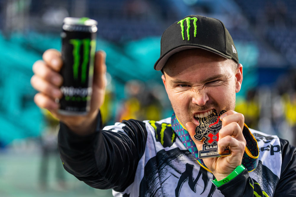 Monster Energy's Jackson Strong Wins Gold in Moto X Best Trick at X Games Chiba 2023