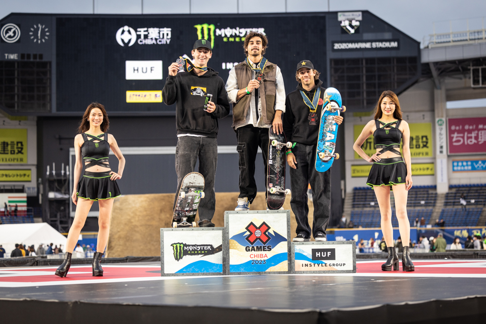 Monster Energy's Tom Schaar Wins Silver in Skateboard Vert at X Games Chiba 2023