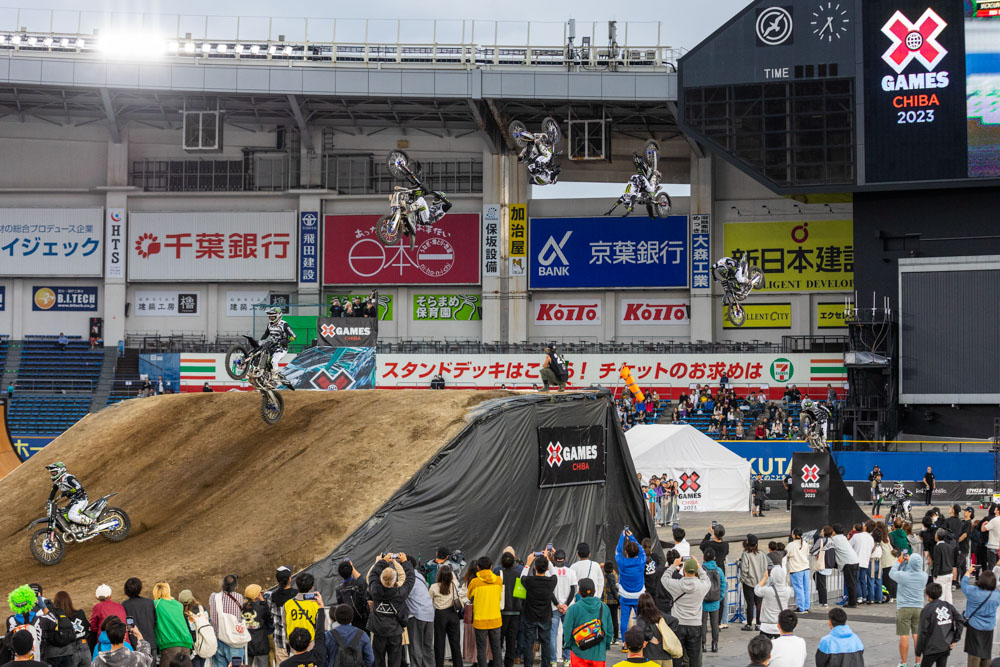 Monster Energy's Jackson Strong Wins Gold in Moto X Best Trick at X Games Chiba 2023