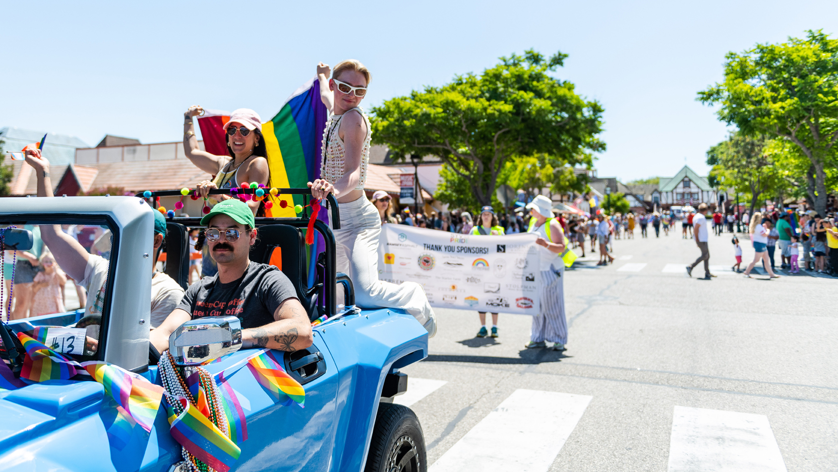 Santa Ynez Valley Pride Parade and Festival, Solvang, California - photo credit to Deborah Chadsey Photography