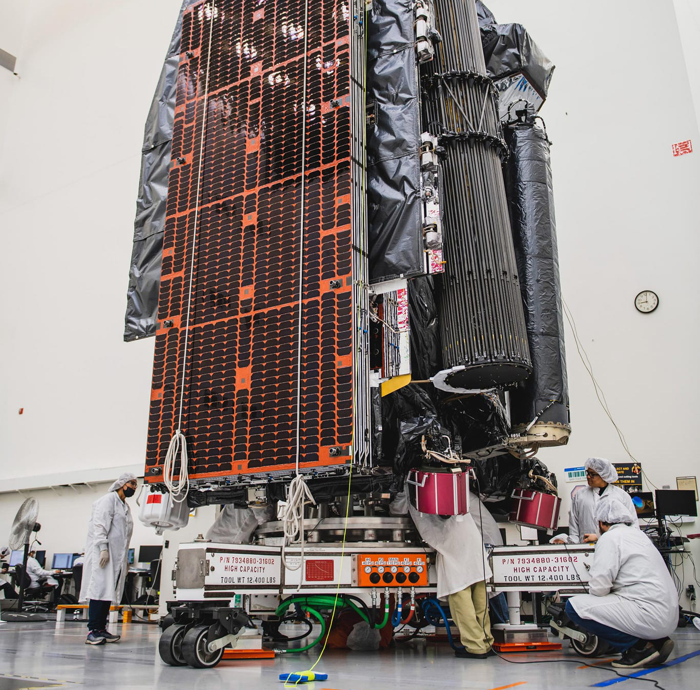 MS Casters are used to prep a rocket for launch.