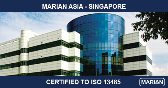 Marian Singapore Earns ISO 13485 Certification