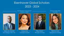 Thumb image for Eisenhower Fellowships Names 2024 Eisenhower Global Scholars