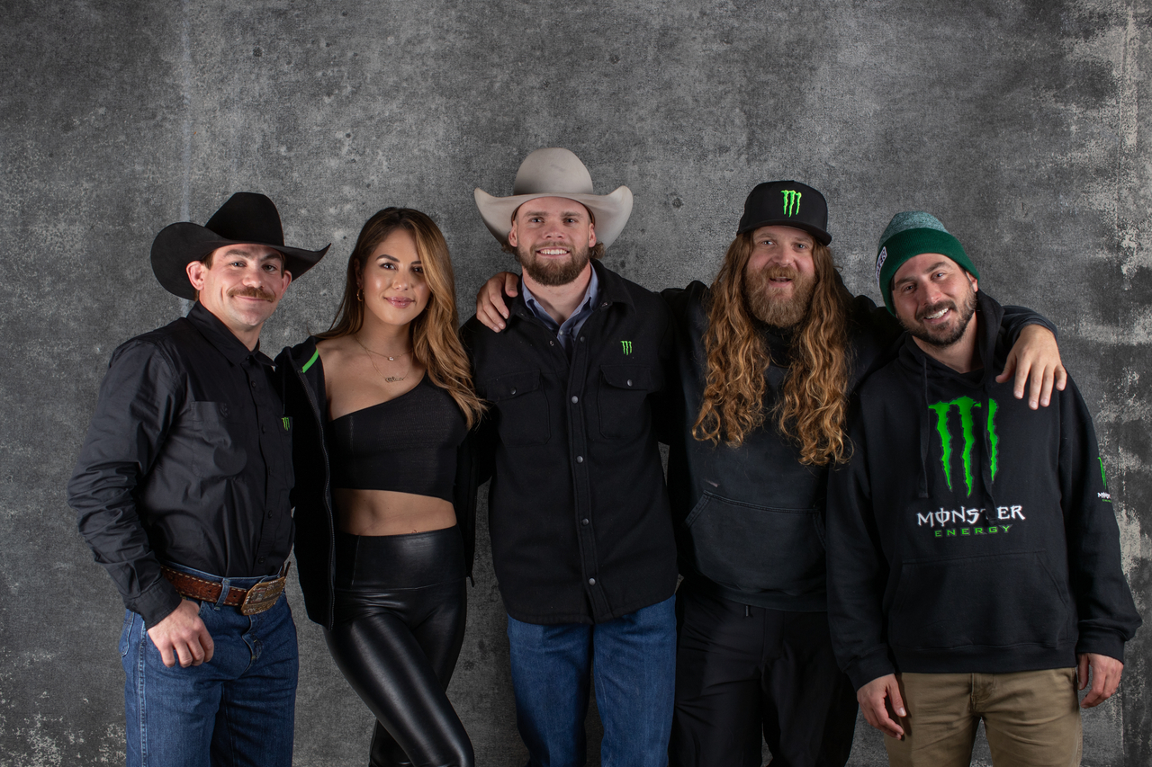 Monster Energy’s UNLEASHED Podcast Welcomes Professional Bull Riders Boudreaux Campbell and Chase Outlaw with hosts Brittney Palmer, Luke 'The Dingo' Trembath, and Danny Kass for Episode 311