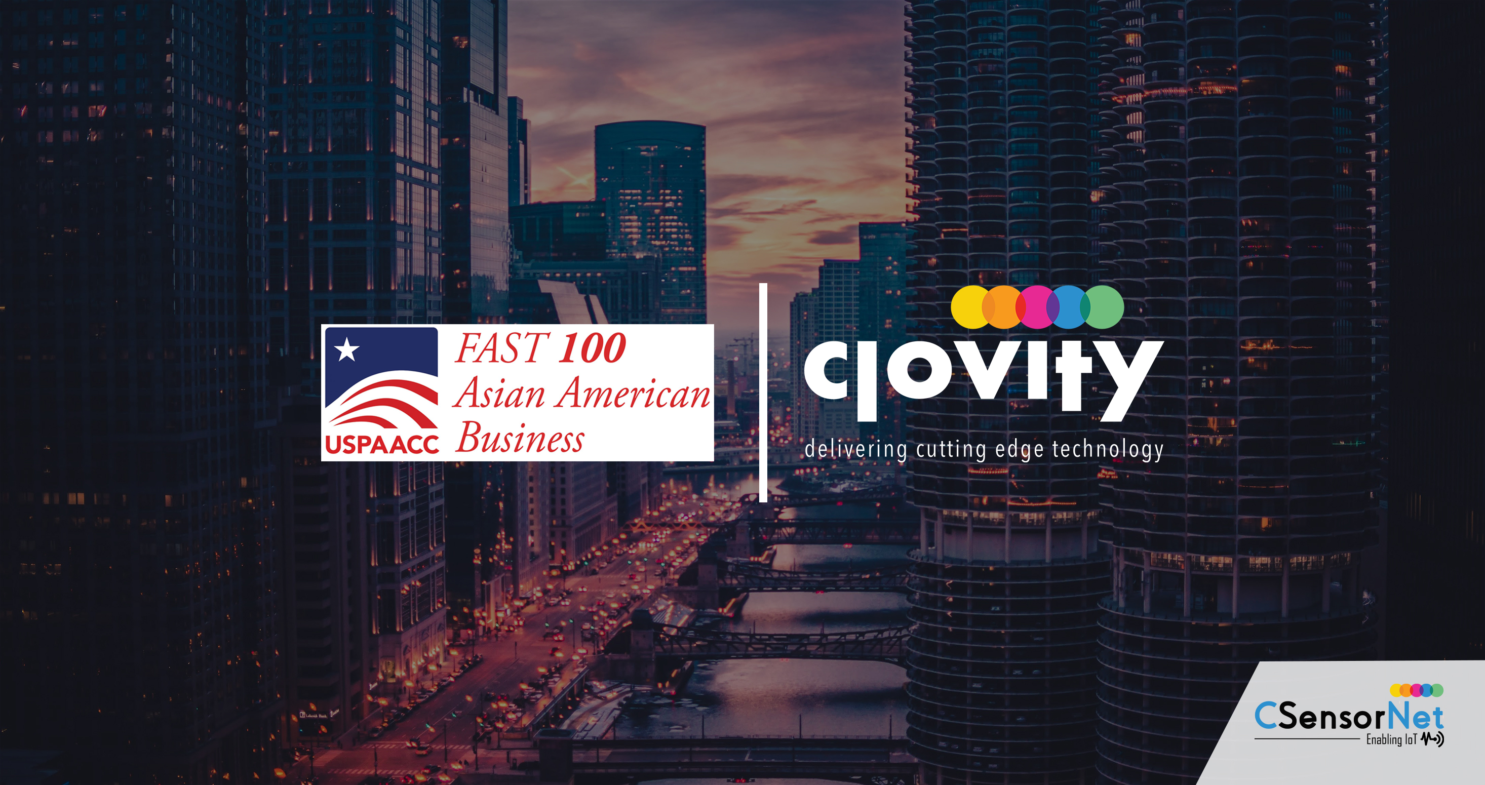 Clovity secures the esteemed "USPAACC's FAST 100 Asian American Business Award" once again for 2023!