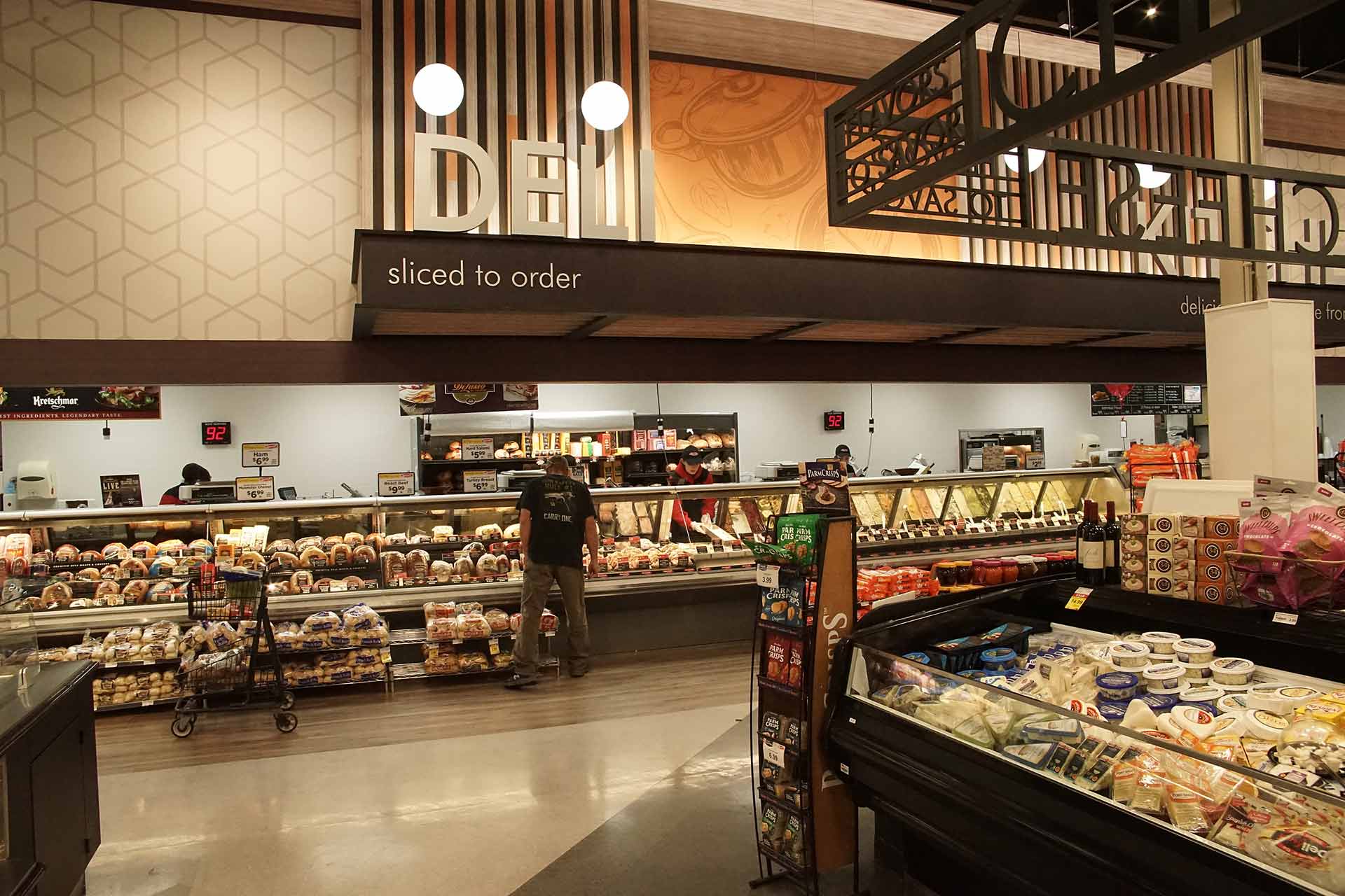 the Strack & Van Til fresh deli, an impressive medley of mouthwatering sliced meats and cheeses, and a wide selection of tempting salad options; hot/cold entrees and sides, ready to heat meals & more