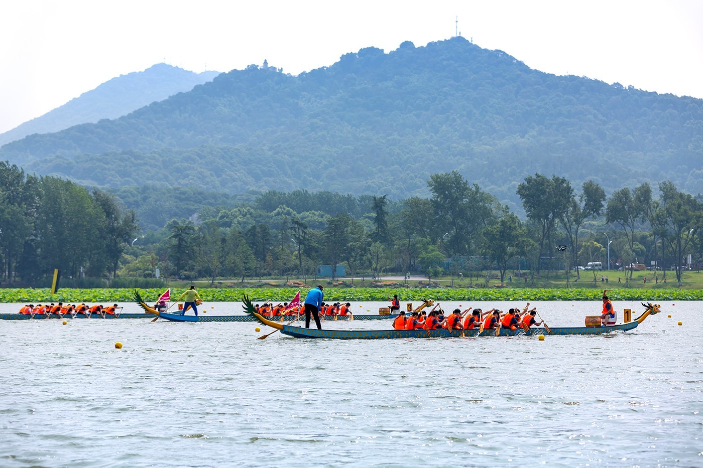 Nanjing Celebrates Annual Dragon Boat Festival on June 22