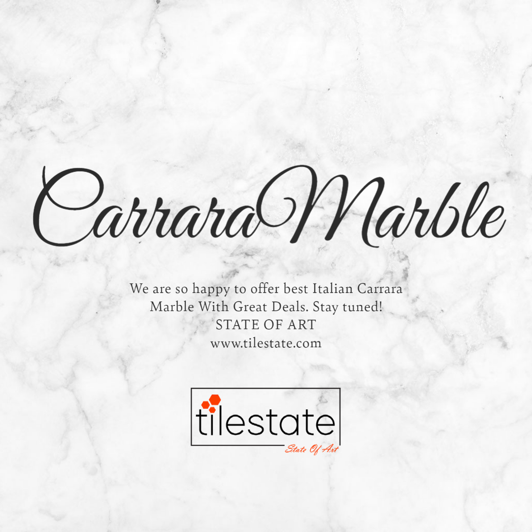 Carrara White Marble Tile By TileState