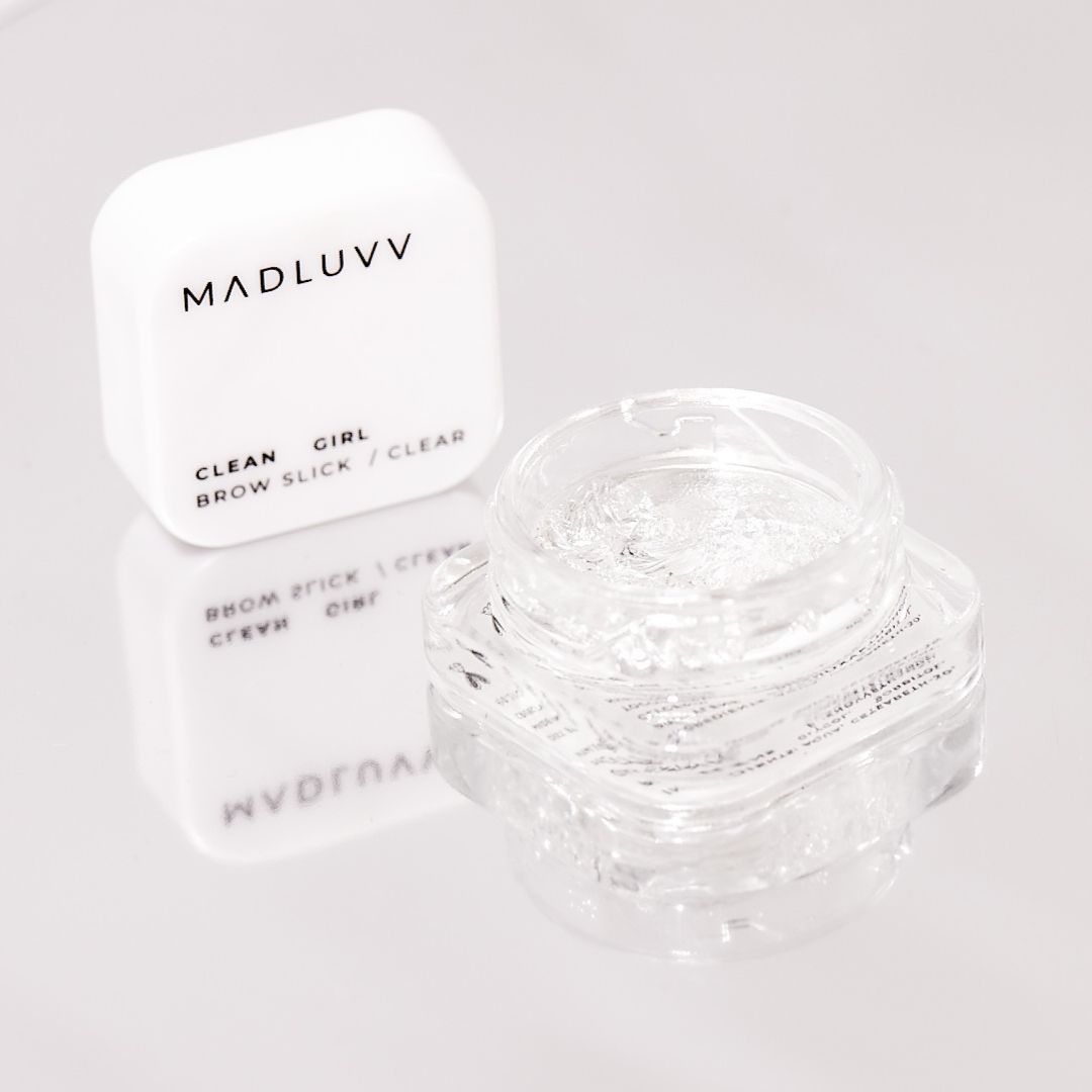 Madluvv Clean Girl Brow Slick™ formulated with clean ingredients.