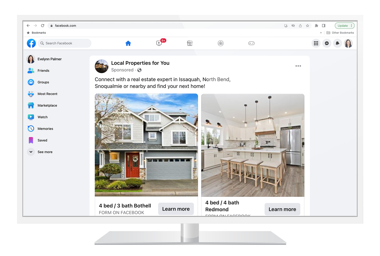 With Network Boost, real estate agents can get a steady stream of affordable leads from Facebook and Instagram.