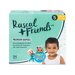 Rascal + Friends Premium Training Pants, Size 2T-3T, 140 Count 