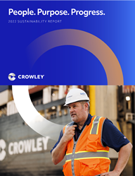 Crowley's Second Annual Sustainability Report Details Progress on Environmental Strategy and Continued Commitment to Employees
