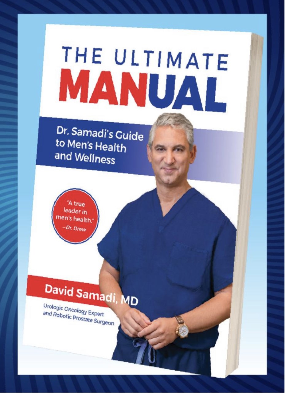 The Ultimate MANual, Dr. David Samadi's Guide to Men's Health and Wellness, was recently ranked no. 2 on BookAuthority's Best top 20 men's health books of all time.