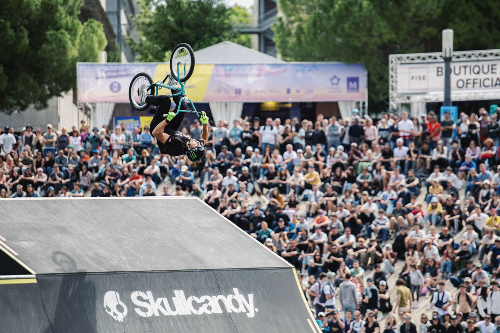 Monster Energy’s Bryce Tryon Takes Third Place in BMX Park at FISE Xperience Reims 2023