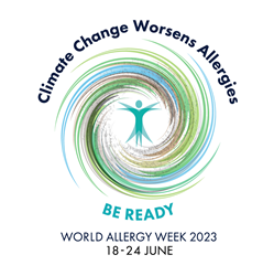 World Allergy Week 2023 logo