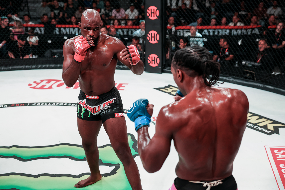 Monster Energy's Corey Anderson Earns Split Decision Victory Against Phil Davis in Light Heavyweight Bout at Bellator 297 in Chicago