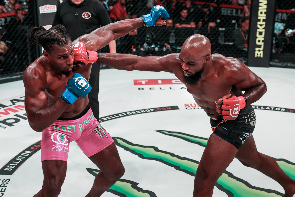 Monster Energy's Corey Anderson Earns Split Decision Victory Against Phil Davis in Light Heavyweight Bout at Bellator 297 in Chicago