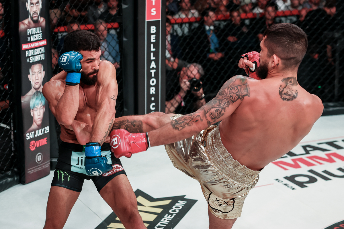 Monster Energy’s Sergio Pettis Defeats Patricio “Pitbull” Freire to Defend Bantamweight Championship Title at Bellator 297 in Chicago