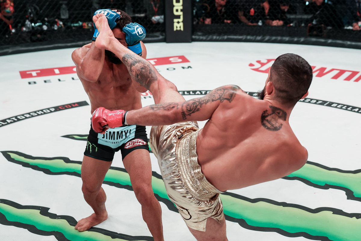 Monster Energy’s Sergio Pettis Defeats Patricio “Pitbull” Freire to Defend Bantamweight Championship Title at Bellator 297 in Chicago