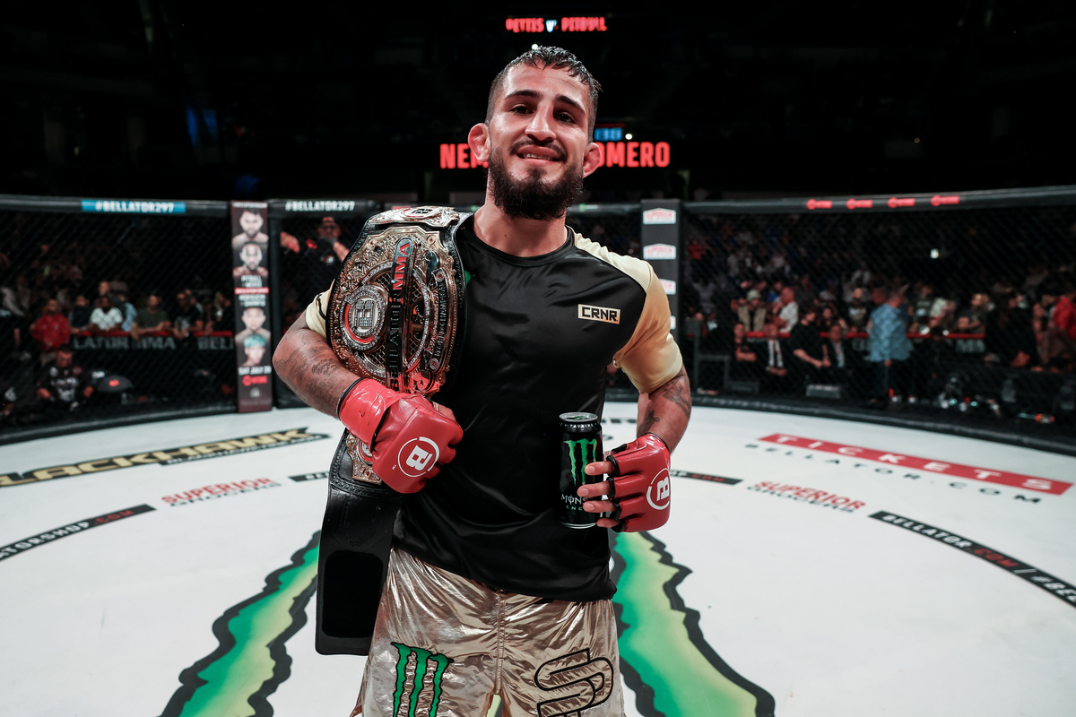 Monster Energy’s Sergio Pettis Defeats Patricio “Pitbull” Freire to Defend Bantamweight Championship Title at Bellator 297 in Chicago